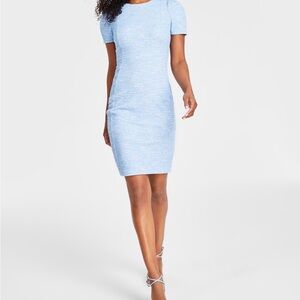 Calvin Klein Light Blue Midi Dress